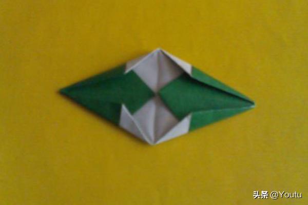 粽子怎么折,端午节小手工折纸粽子的折法？